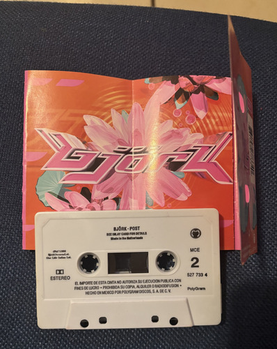 Bjork Post Cassette Mexa 1995 Kct Estándar (Usado)