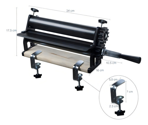 Cilindro para enrolar massa de biscoito antiaderente anodilar 28 cm
