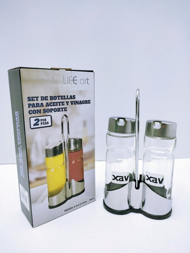 Imagen 2 de 5 de Comboy Aceite Vinagre 100ml Restaurant Life Art X. 7601 Xavi