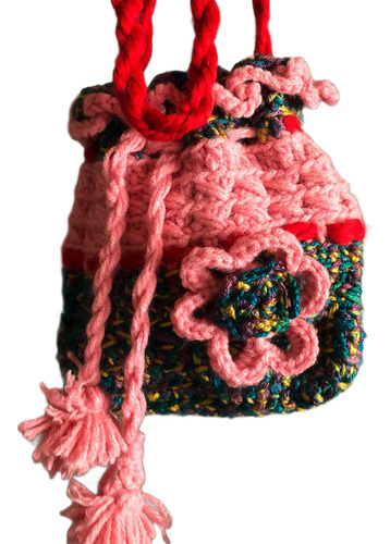 Carterita Bandolera Tejida Crochet