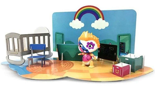 Mini Beat Power Rockers Com Playset 3d Wat Multikids - Br995