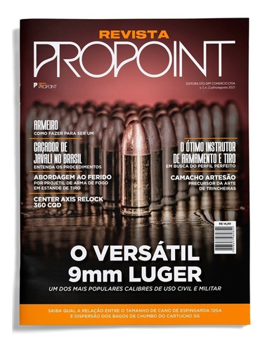 Revista Propoint Vol 2 O Versátil Calibre 9mm Luger - Tiro 