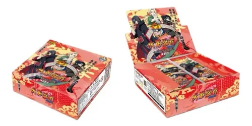 Qy Caixa 120 Cartas Naruto Capítulo De Soldado Vol.9 - Kayou