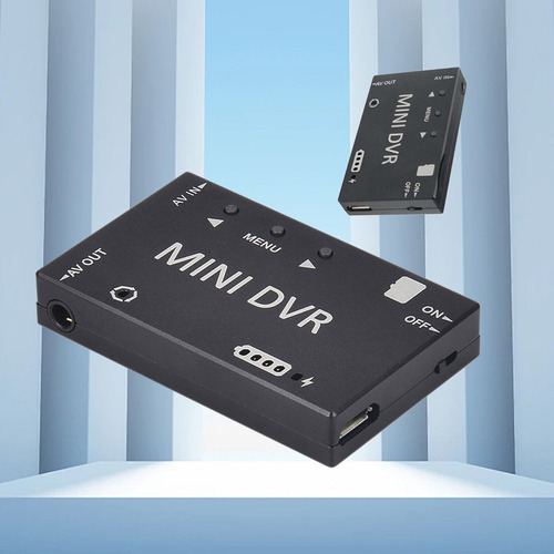 Grabador De Vídeo Mini Fpv Dvr De 5,8 G Para Dron, Barco Min