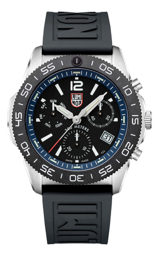 Set Reloj Y Correa Luminox Hombre Azul Xs.3143.set