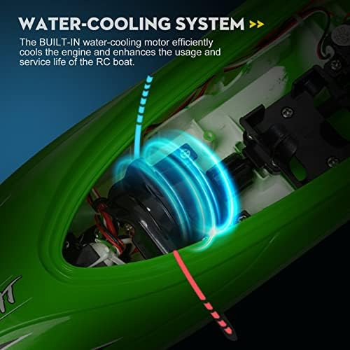 Zyerch Rc Boat - Barco De Control Remoto Para Piscinas Y Lag