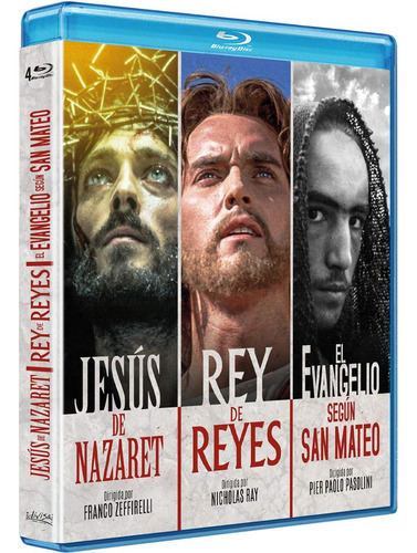 Blu-ray Jesus De Nazaret + Rey De Reyes + Evangelio Segun...