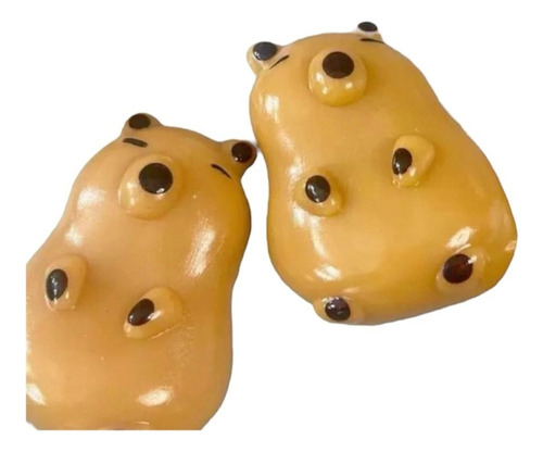 Squishi Antiestres Capibara Carpincho X24 Unidades Souvenir Squishi Capibara Carpincho