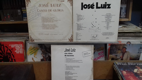 Lp (330) Lote 3 Discos De José Luiz - Frete Gratis (Usado)
