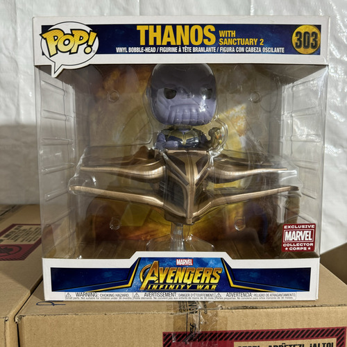 Funko Pop Marvel Avengers Infinity War Thanos With Sanctuary