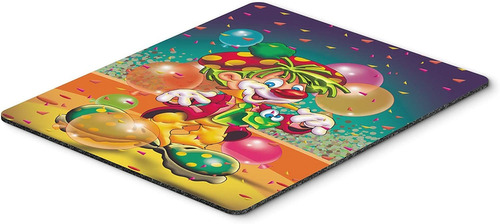 Caroline Tesoros Del Feliz Cumpleaños Payaso Mouse Pad  Pad