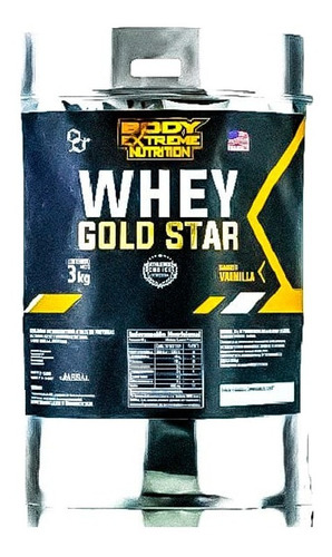 Body Extreme Nutrition Whey Proteina Gold Star 3kg