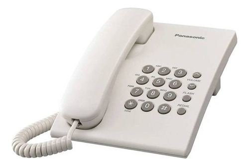 Panasonic - Teléfono Analogo Simple Kx-ts500lx