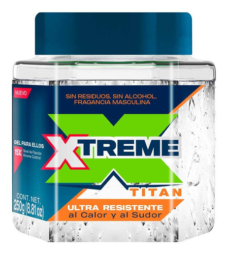 Gel Para Peinar Xtreme Titan Tarro 250g