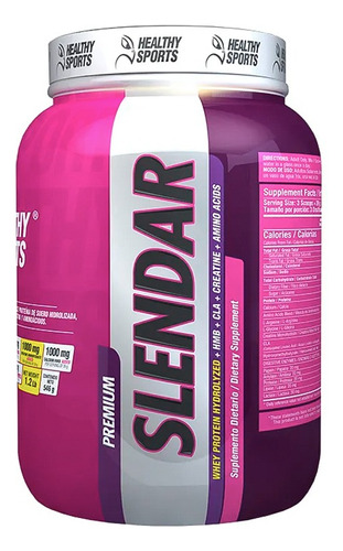 Slendar 2lbs Healthy Sports Proteína Co - Kg a $314