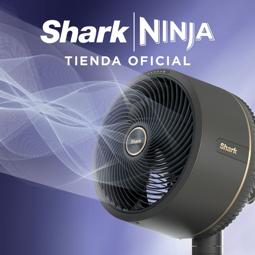 Ventilador Flexbreeze Inalámbrico Y Cable - Shark - Fa222 Na Negro Negro Plástico 3