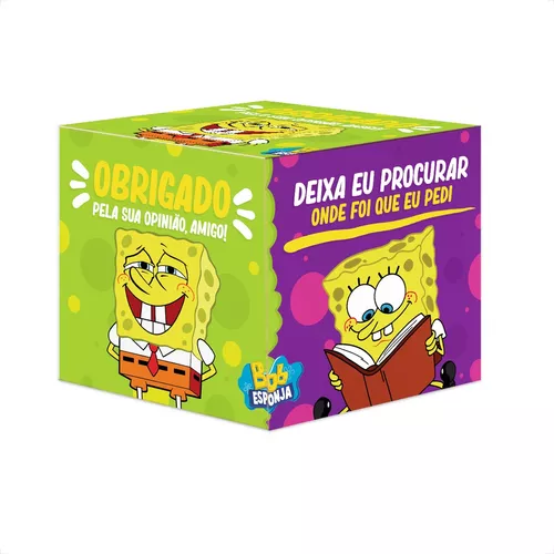 Caneca Divertida Bob Esponja Me Sinto Importante - DYMC