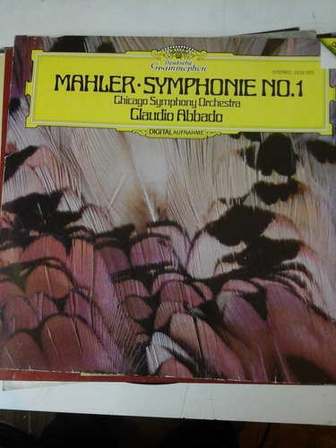 Vinilo 4103 - Mahler -symphonie No. 1 - Chicago Symphony 