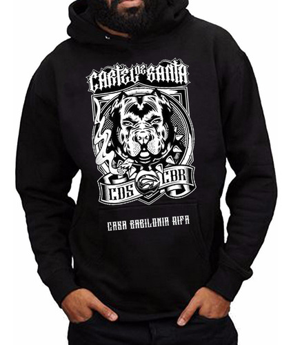 Sudadera Cartel De Santa Perro Musica Hip Hop Rap Babo