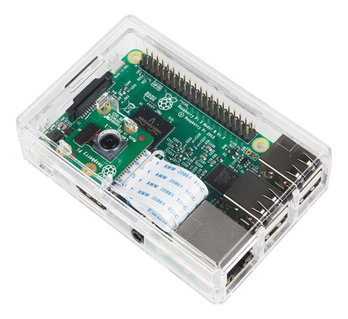 Carcasa Case Raspberry Pi 3 B Plus Pi3 Soporte Camara Pi 3b