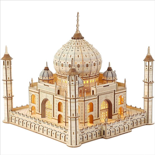 Bennama 3d Wooden Puzzles Persian Love Palace Kits Incluye T