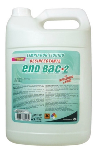 Limpiador Desinfectante End-bac 2 X Lts.