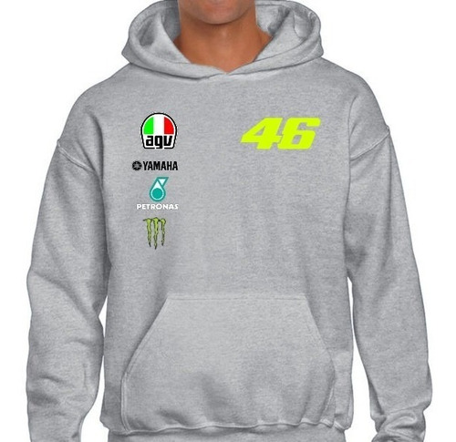 Buzo Valentino Rossi Gris