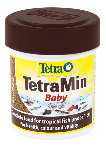 Tetra Tetramin Baby 66ml Alimento Peces Alevines 