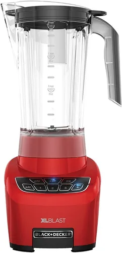 Licuadora roja black and decker sale