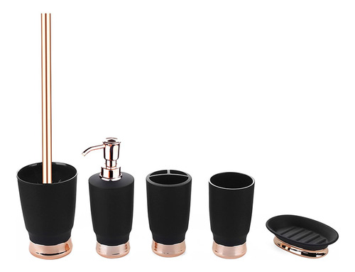 5x Juego De Accesorios De Baño Soporte Para Cepillo De