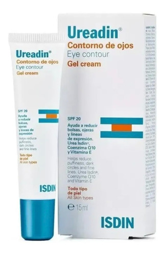 Isdin Ureadin Gel Crema Contorno De Ojos Antiedad 15ml