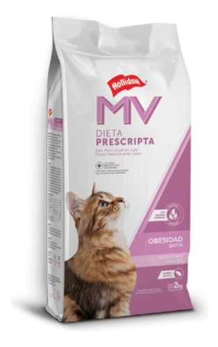 Mv Dieta Prescripta Obesidad Gato 2kg- Animal Brothers-