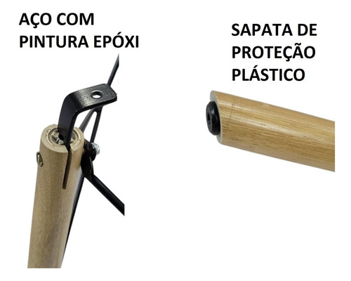 Imagem 2 de 3 de Kit 2 Mesa Pe Palito Jantar Eiffel Charles Eames 90x54 Mdf
