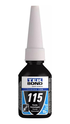 Adesivo Trava Rosca Bmt 115 Tekbond 10g Cor Azul