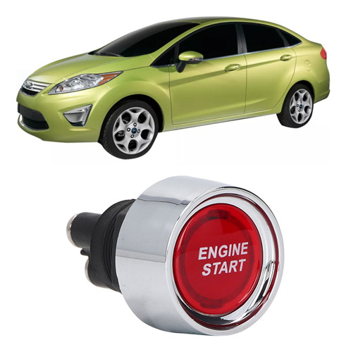 Botón Pulsador Arranque Y Parada Motor 50a 12-24v Automóvil
