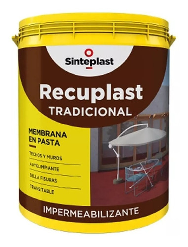 Recuplast Tradicional Membrana Impermeabilizante 20lts 