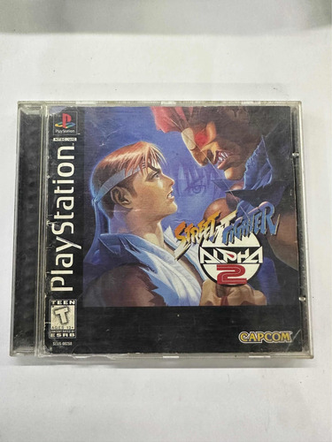 Street Fighter Alpha 2 Ps1 Original Completo *play Again* (Reacondicionado)