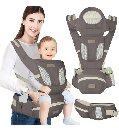 Mochila Porta Bebes Canguro Bebe Ergonómica Asiento 0-36 Mes