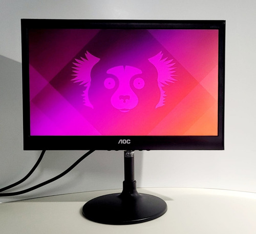 Imagem 2 de 5 de Monitor Led Aoc 18.5' E950w Widescreen - Base Ajustável