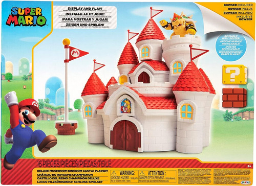 Super Mario - Castillo Del Reino Champiñon Deluxe