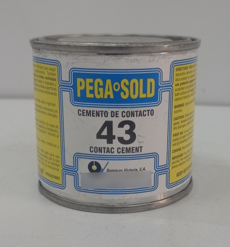 Cemento De Contacto Pega Sold 43   1/32 Galon