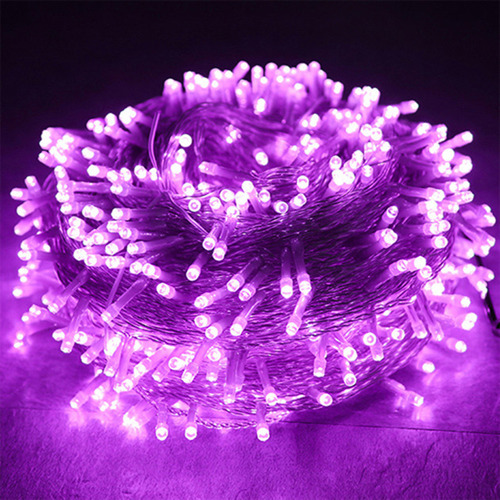 Cadena De Luces Led Navideñas Con Forma De Guirnalda Navideñ