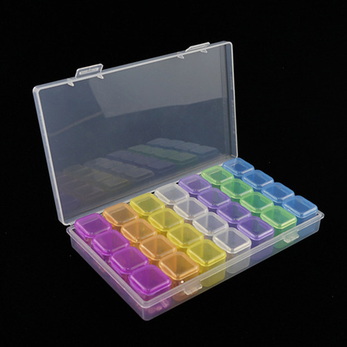 P Caja De Almacenamiento Transparente Shatter For Joyas