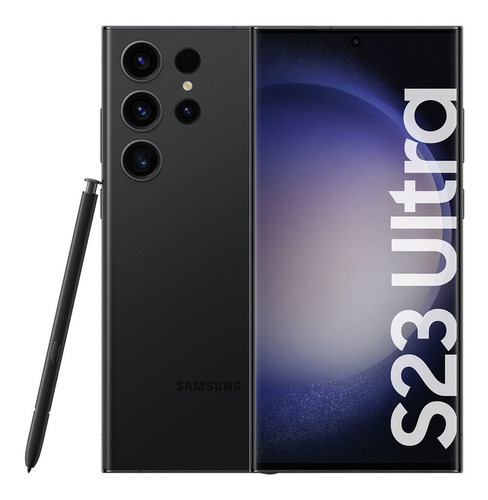 Imagen 1 de 3 de Samsung Galaxy S23 Ultra 512gb Sm-s918bzkvaro Color Phantom black