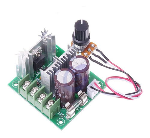 Módulo Control De Velocidad Motor Dc, 12-40v, 10a.