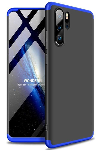 Para Huawei P30 Pro Funda 3 En 1 Ultra Delgada Duro Pb455