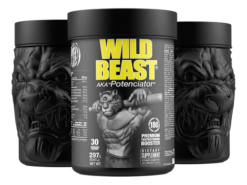 Zoomad Labs Wild Beast 180 Tab 30 Serv Sabor Sin Sabor