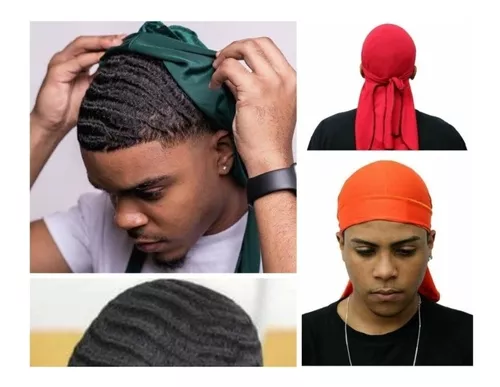 Bandana Durag Dureg varias cores waves dread - Escorrega o Preço