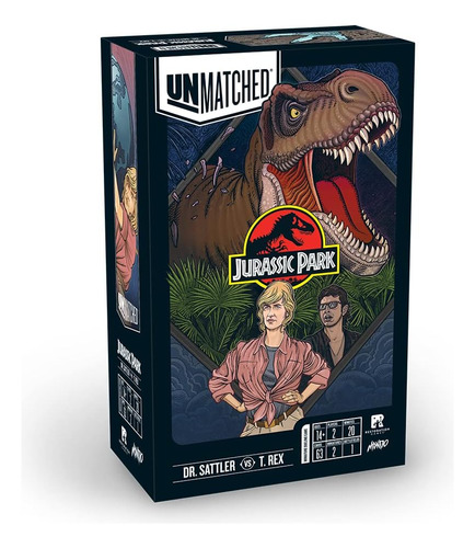 Juego De Mesa Jurassic Park Dr. Sattler Contra T. Rex