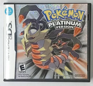 (solo Caja) Pokémon Platinum Version Nintendo Ds Rtrmx Vj